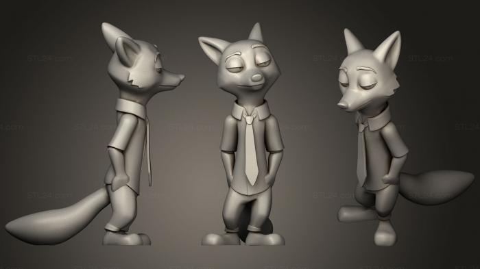 Toys (Nick Wilde, TOYS_0620) 3D models for cnc